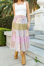 Load image into Gallery viewer, YT Picture Perfect Patchwork Skirt