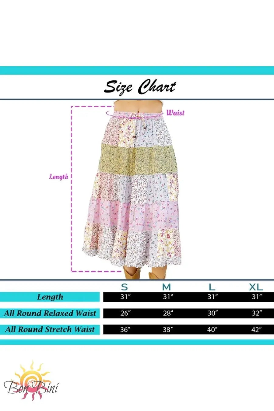 YT Picture Perfect Patchwork Skirt