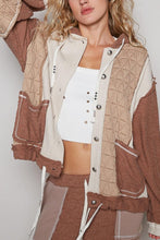 Load image into Gallery viewer, POL Chocolate Teddy Bear Hooded Jacket