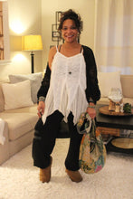 Load image into Gallery viewer, POL Cloud Fairy Crochet Lace Top