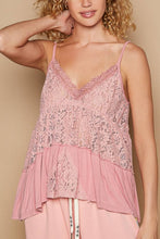 Load image into Gallery viewer, POL Lace Ruffle Knit Top