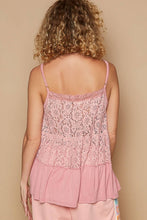 Load image into Gallery viewer, POL Summer Lace Ruffle Knit Top