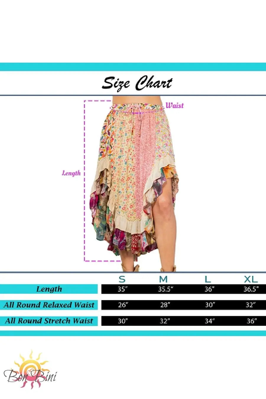 YT Forest Daze Midi Skirt
