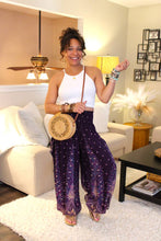 Load image into Gallery viewer, Purple Peacock Pants