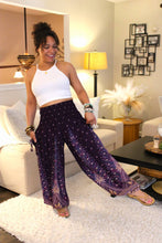 Load image into Gallery viewer, Purple Peacock Pants