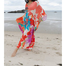 Load image into Gallery viewer, Radiant Flowery Maxi Kaftan