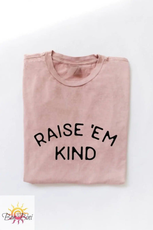 Raise 'em Kind Mineral Washed Graphic Top
