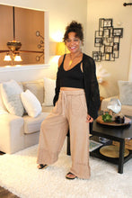 Load image into Gallery viewer, JH Raw Hem Wide Pants