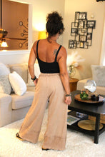 Load image into Gallery viewer, JH Raw Hem Wide Pants