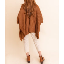 Load image into Gallery viewer, Rib Knit Ruana