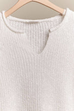 Load image into Gallery viewer, Ripped Neck Loose Fit Sweater