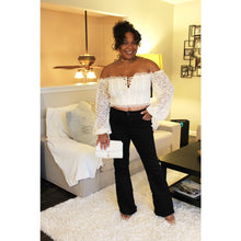 Load image into Gallery viewer, Romantic Lace Crop Top