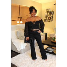 Load image into Gallery viewer, Romantic Lace Crop Top