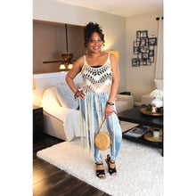 Load image into Gallery viewer, Golden Reef Fringe Top