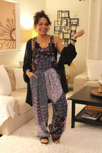 Load image into Gallery viewer, BB Serene Charm Patchwork Overalls