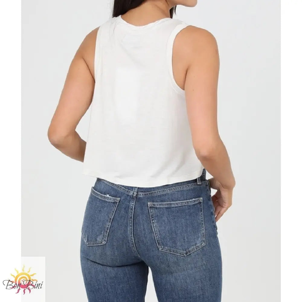 Simple Coconut Tank Top