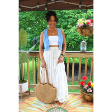 Load image into Gallery viewer, Untamed Denim Button Down Vest