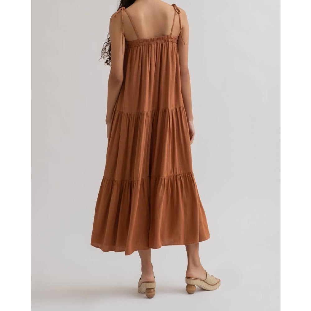 Skyler Tier Midi Dress