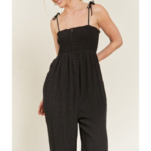 Load image into Gallery viewer, New Wave Tie Strap Jumpsuit