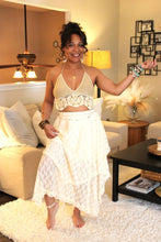 Load image into Gallery viewer, Lovely Lace Tiered Midi Skirt