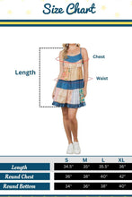 Load image into Gallery viewer, YT Summer Walker Babydoll Patchwork Dress