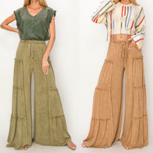 Load image into Gallery viewer, JH Sun-Kissed Wideleg Pants