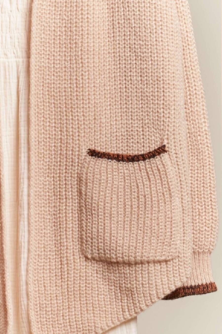 Sunflower Embroidered Cardigan