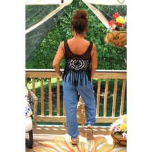 Load image into Gallery viewer, Sunny Serenity Crochet Tank Top