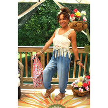 Load image into Gallery viewer, Sunny Serenity Crochet Tank Top