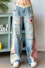 Load image into Gallery viewer, O&H Touch of Pink Denim Pants