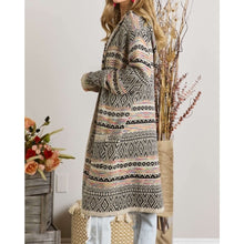 Load image into Gallery viewer, Tribal Hoodie Sweater Cardigan