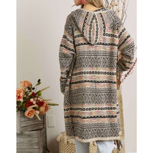 Load image into Gallery viewer, Tribal Hoodie Sweater Cardigan