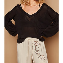Load image into Gallery viewer, POL V-Neck Sweater Top