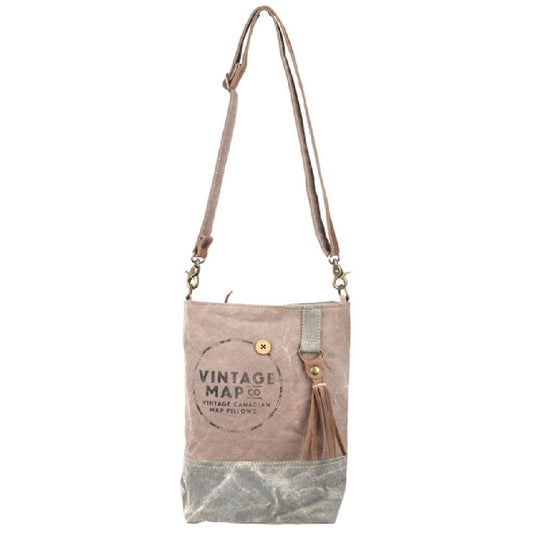 Vintage Map Canvas Bag