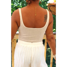 Load image into Gallery viewer, Vintage Seashell Crop Top