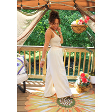 Load image into Gallery viewer, Vintage Seashell Crop Top