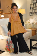 Load image into Gallery viewer, POL Warm Tones Babydoll Top