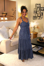 Load image into Gallery viewer, Washed Tencel Tiered Dress