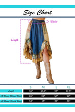 Load image into Gallery viewer, YT Western Boho Midi Skirt