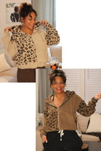 Load image into Gallery viewer, Wild Style Leopard Hoodie