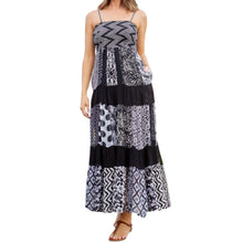 Load image into Gallery viewer, YT Wild thoughts Smocked Maxi Dress