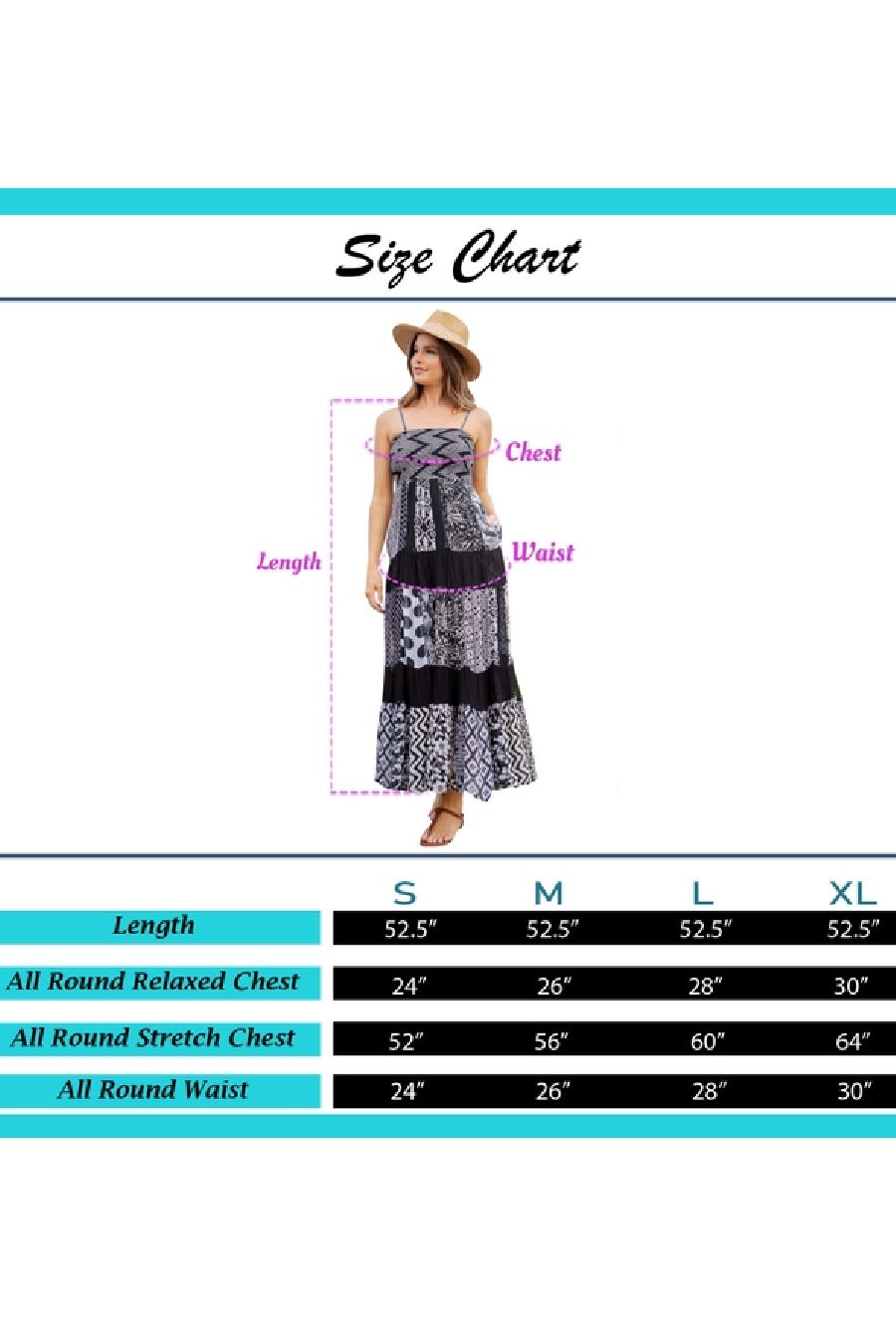 YT Wild thoughts Smocked Maxi Dress