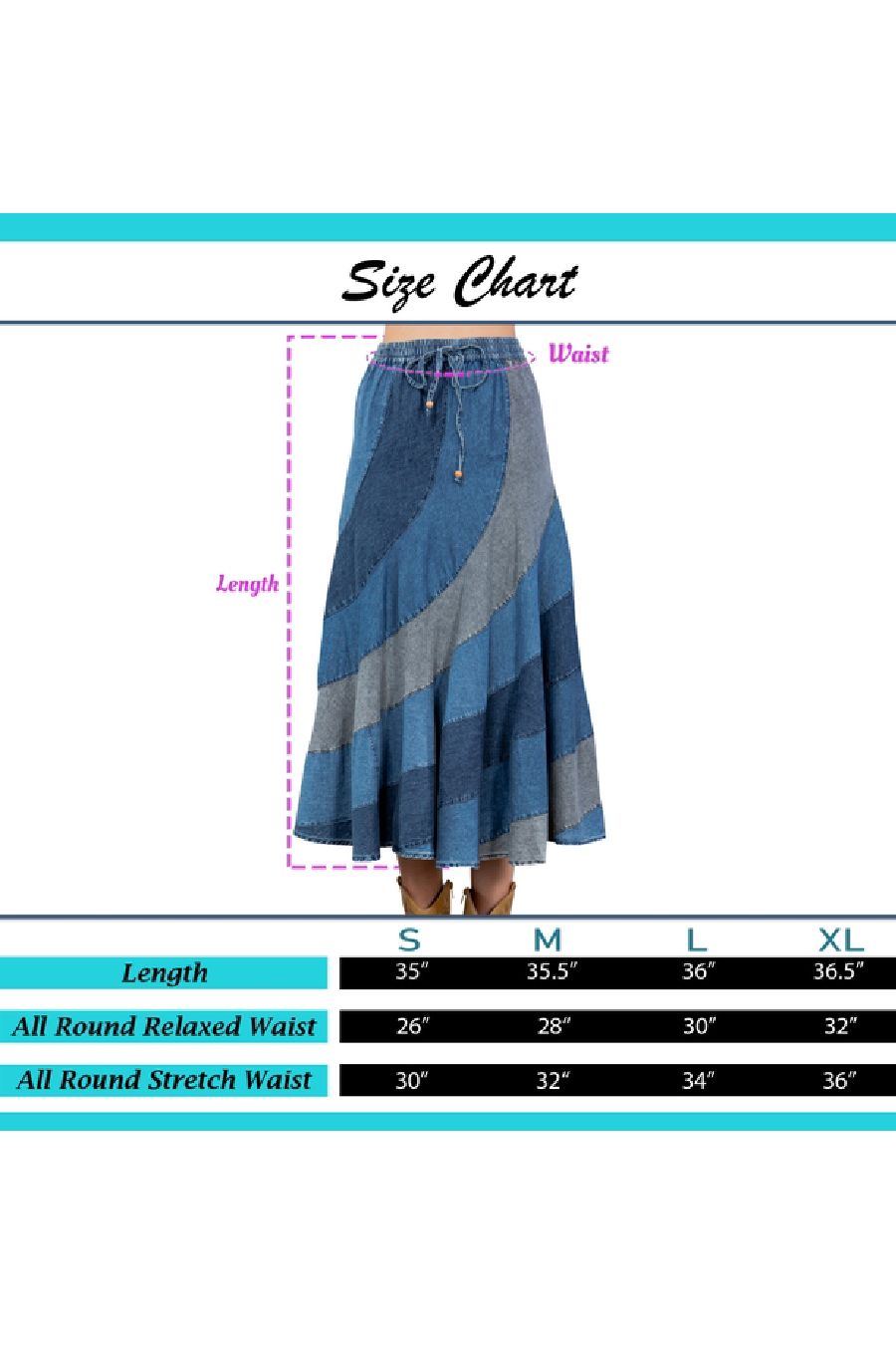 YT Winona Denim Skirt