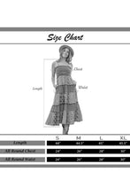 Load image into Gallery viewer, YT Yasmin Tiered Midi Sundress