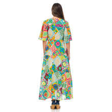 Load image into Gallery viewer, Rainforest Kaleidoscope Dress
