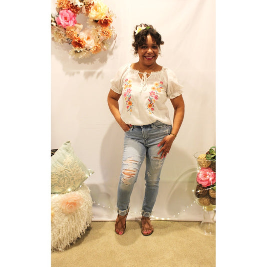 Soft Pop Of Floral