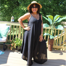 Load image into Gallery viewer, Black Convertible Jumpsuit
