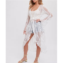 Load image into Gallery viewer, Boho Lace Duster