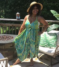 Load image into Gallery viewer, Costa Rica Emerald Convertible Jumpsuit