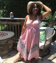 Load image into Gallery viewer, Island Pink Convertible Jumpsuit